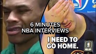 6 Minutes of the GREATEST NBA Interviews