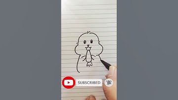 How to Draw  Rabbit in Easy way #artcontent #shorts