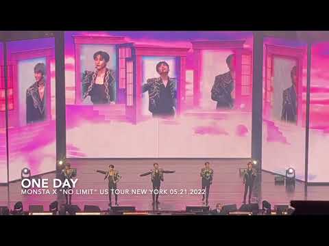 'One Day' - Monsta X 몬스타엑스 NO LIMIT US Tour New York Fancam 직캠220521