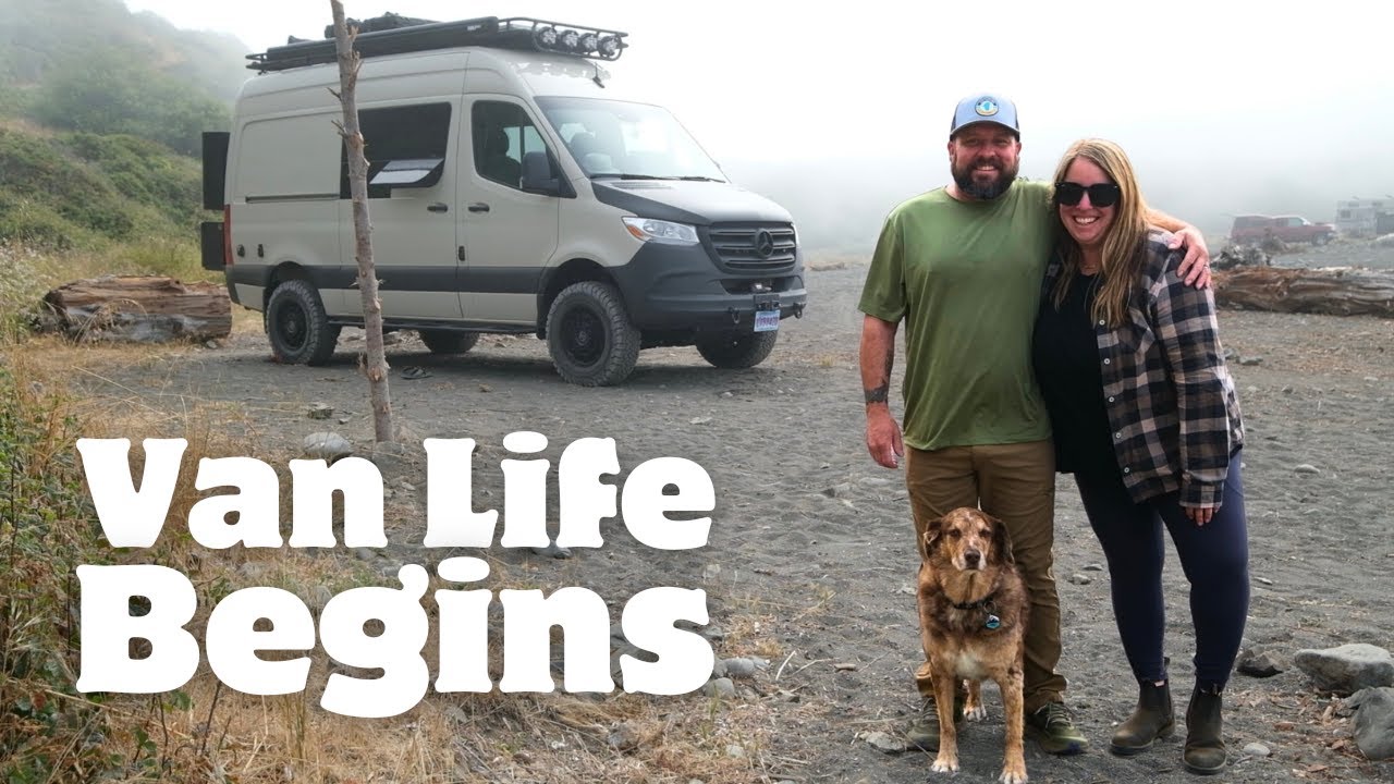 We quit the 9-5 to start van life in our forties - YouTube