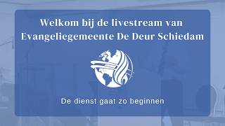 Zondagavonddienst 24 mei 2026 | De Deur Schiedam