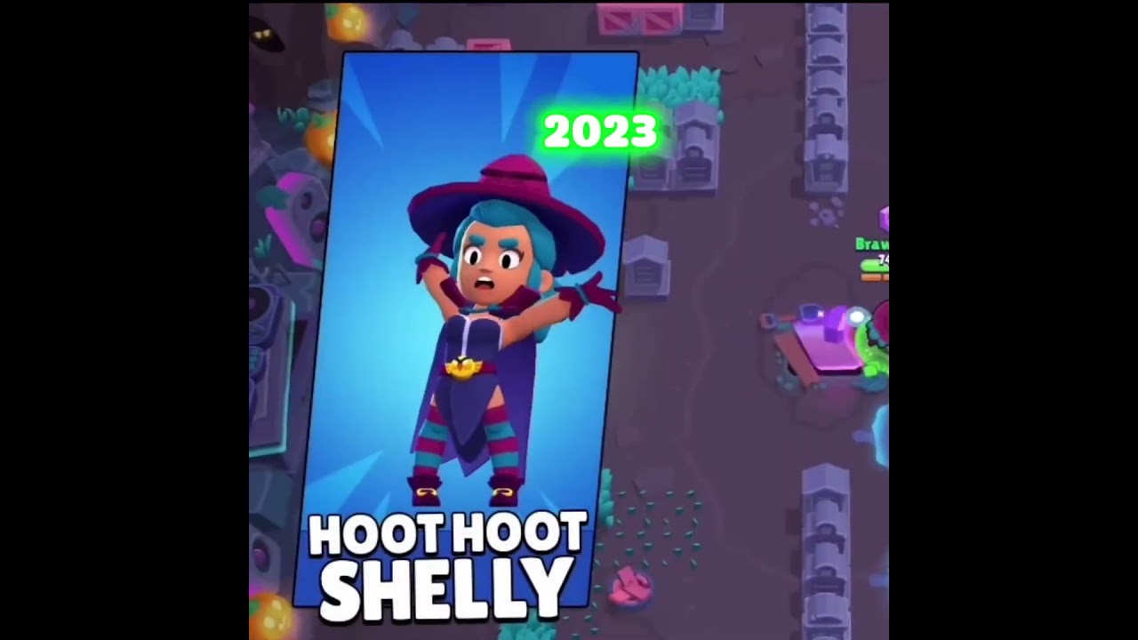 Brawl Stars All Shelly Skins 2024-2019 