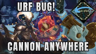 Pantheon's GAMEBREAKING bug on ARURF! Cannon to ANYWHERE!