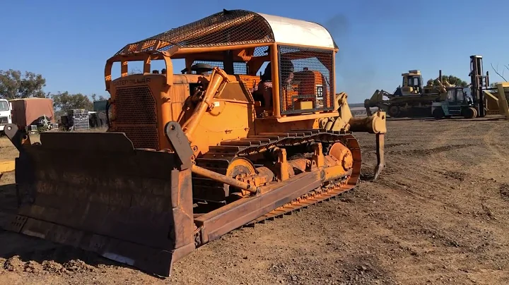 Emerald Auction Centre, August 2023 Sale. 1968 Caterpillar D7E Dozer.