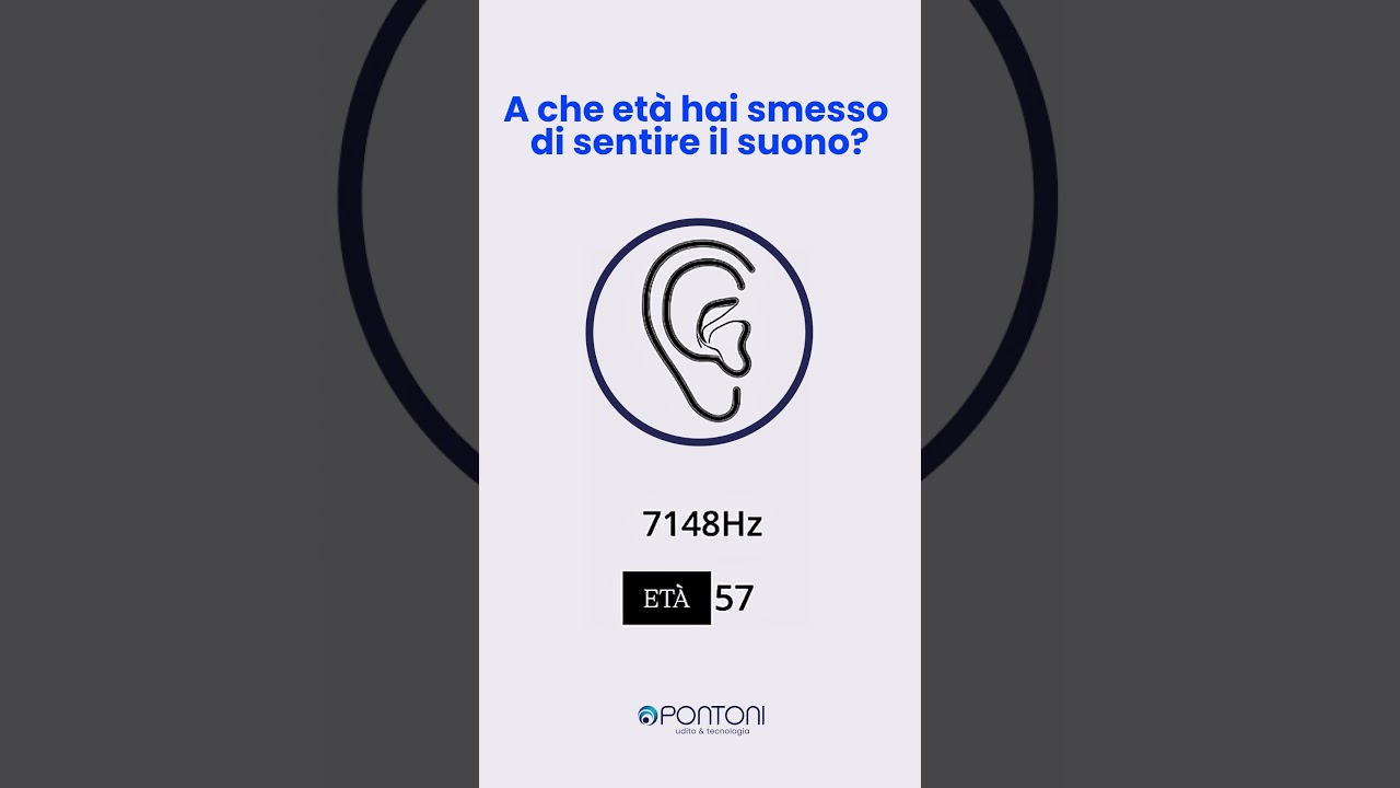A che età hai smesso di sentire?🤔
