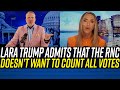 Lara trump accidentally exposes plot about refusing to count all votes