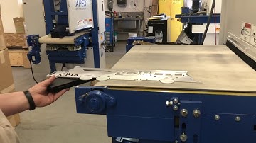 Deburring Laser Cut Aluminum Part Using an Apex Metal Deburring Machine