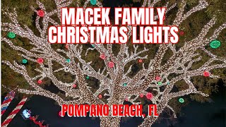 Incredible Macek Family Christmas Lights | One of the Most Decorated Homes in South Florida!