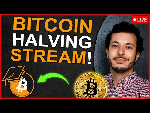 BITCOIN HALVING STREAM! 🚀 Countdown zum Bitcoin-Silvester!🎉