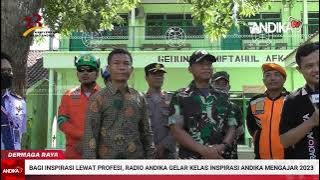 BAGI INSPIRASI LEWAT PROFESI, RADIO ANDIKA GELAR KELAS INSPIRASI ANDIKA MENGAJAR 2023