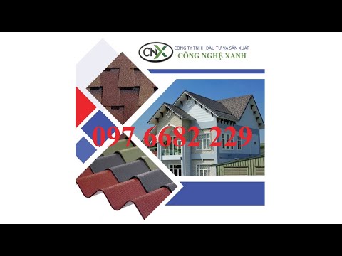 Video Ngói bitum phủ đá - Hướng dẫn thi Công ngói bitum kiểu... - youtube