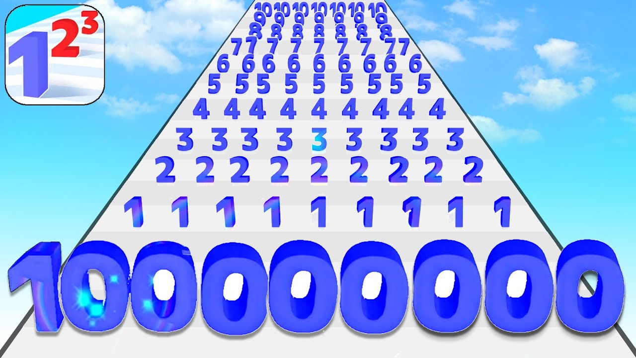 Satisfying Mobile Gaming Number Masters Latest Update Max Speed Run All Level Freeplay