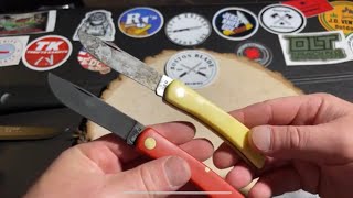 How to force a patina on a carbon steel knife 🔪 (two different options)