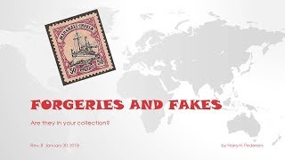 Postage Stamp Forgeries and Fakes - RMPL Net Worth
