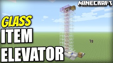 Minecraft PS4 - EASY ITEM ELEVATOR - Redstone Tutorial - PE / Xbox / PS3 / Switch