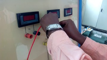 Load test on DC series motor