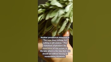 The Tao Te Ching (道德經) by Lao Tzu: Wuwei or non-action #laotze #taoism #compassion #harmony