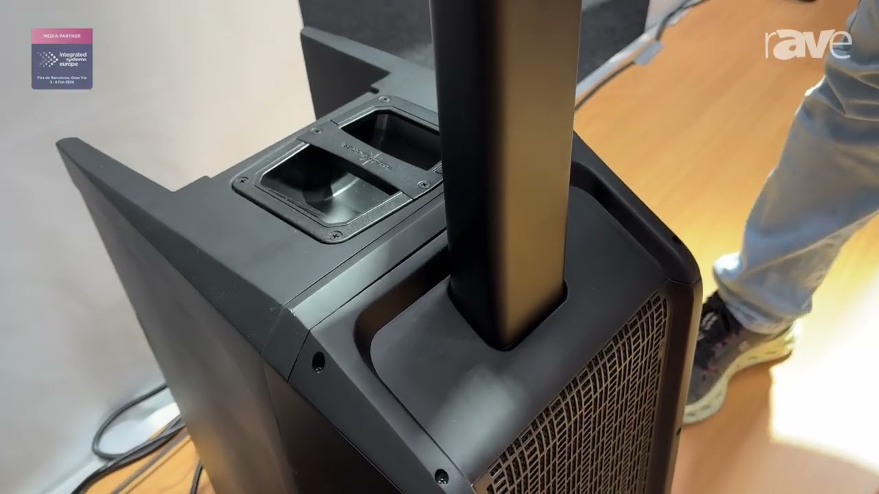 ISE 2026: AUDIOCENTER Introduces PC43 Portable Column PA System
