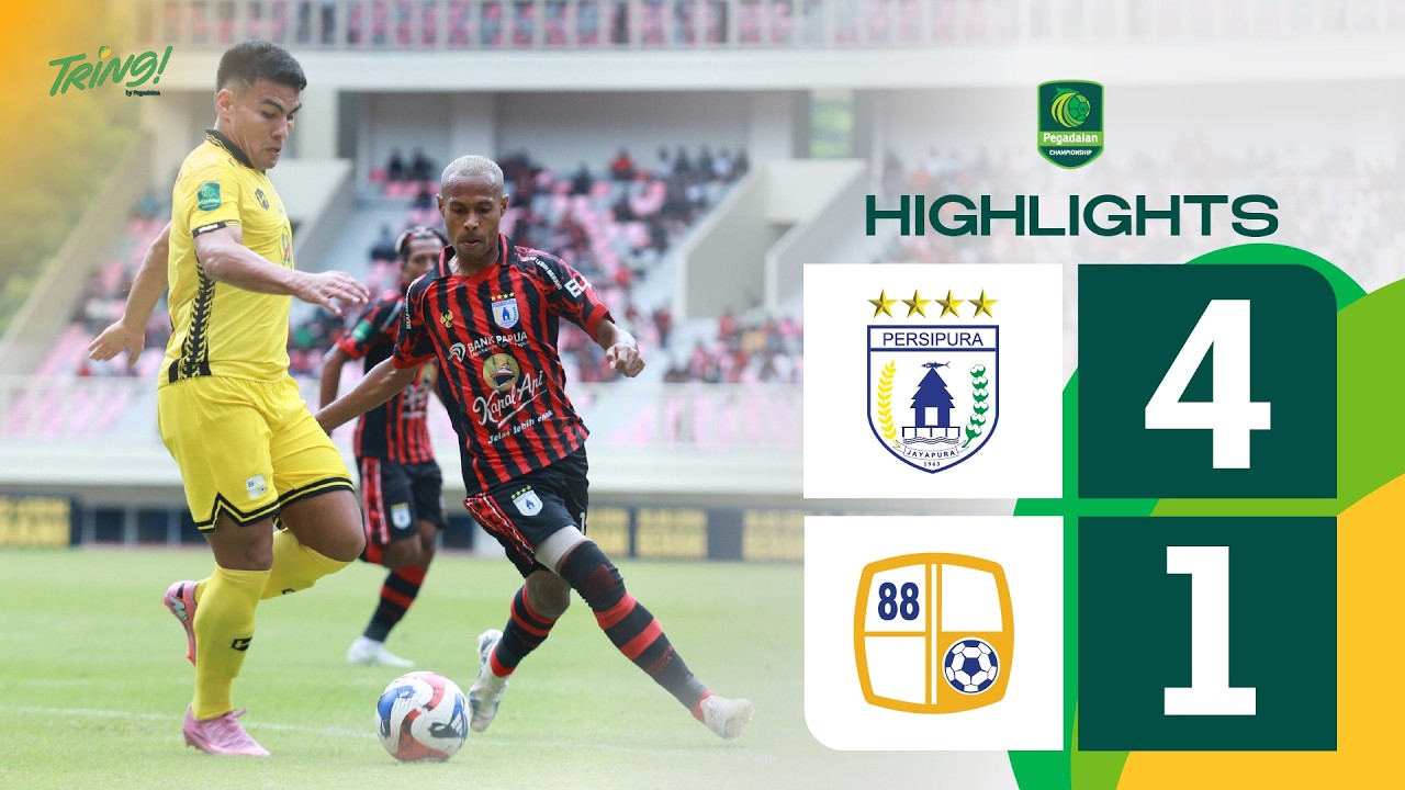 Highlight Pegadaian Championship 2025-26 | Persipura Jayapura vs PS. Barito Putera | Pekan 19