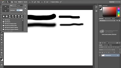 Photoshop: Using Photoshop Brushes part 1