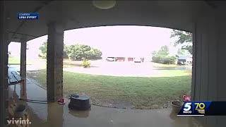 WATCH: Doorbell video shows moments tornado hit Cordell