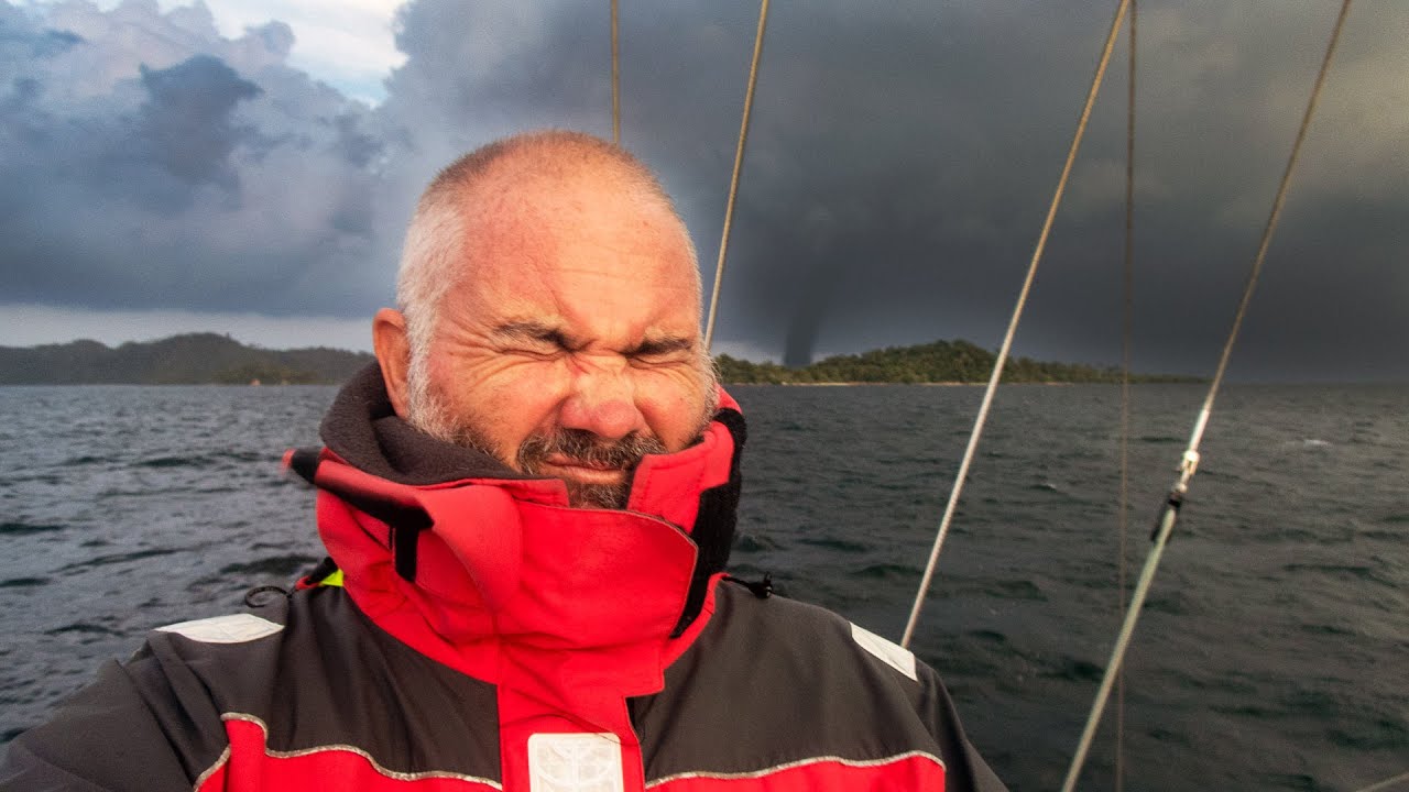 Waterspout! How to secure your dinghy in storms - Sailing Ep 172