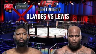 UFC FIGHT NIGHT - BLAYDES VS LEWIS FULL FIGHT WATCHALONG PRELIMS