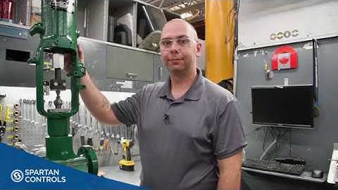 Mounting an Emerson Fisher 667i Actuator