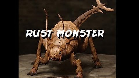 Dungeons and Dragons Lore : Rust Monster