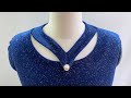 ❤Tutorial to sew a luxurious heart collar