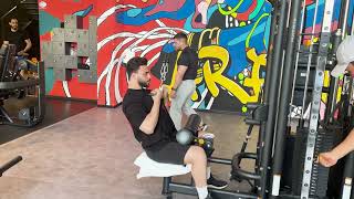 Reverse Grip Lat Pulldown | Exercise Demo | Male