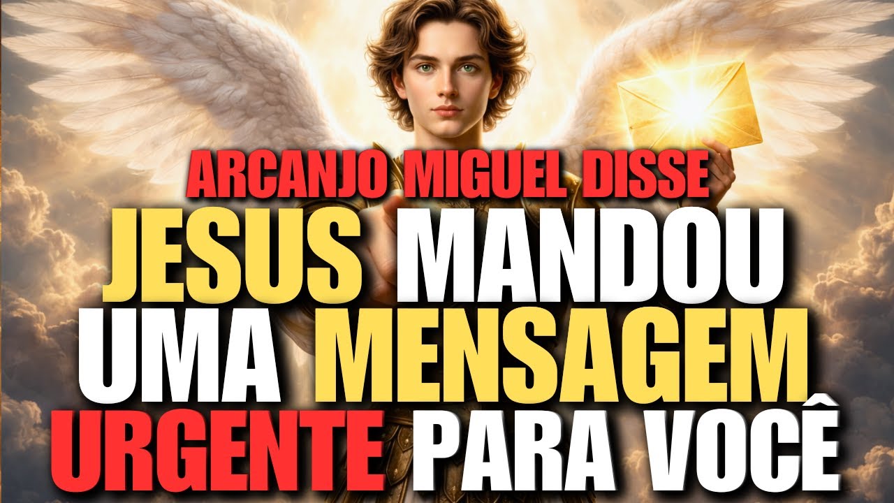 ARCANJO MIGUEL DIZ: NÃO PULE! Jesus Tem Uma Mensagem URGENTE Para Você Agora