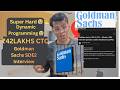 Goldman Sachs SDE2 Interview(₹42LAKHS CTC) - Super Hard DP DSA Question - Solved By FAANG SDE