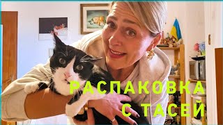 Распаковка с Тасей💃💯☘️😋 Кто ко мне заклеивать окна⁉️🤣☝️