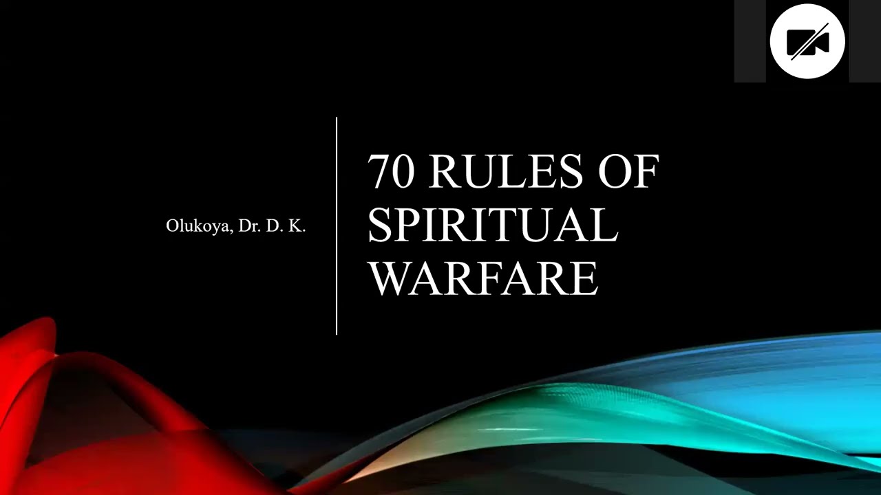 70 Rules of Spiritual Warfare Part 1 Book Review