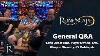 RuneScape General Q&amp;A (July 2019) - Land Out of Time, POF, Weapon Diversity, RS Mobile, etc