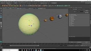 Maya 2018 Solar System Project: Part 3