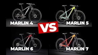 2023 Trek Marlin Mountain Bike Comes in Four Trims  Here's How Each Trim Adds Value!