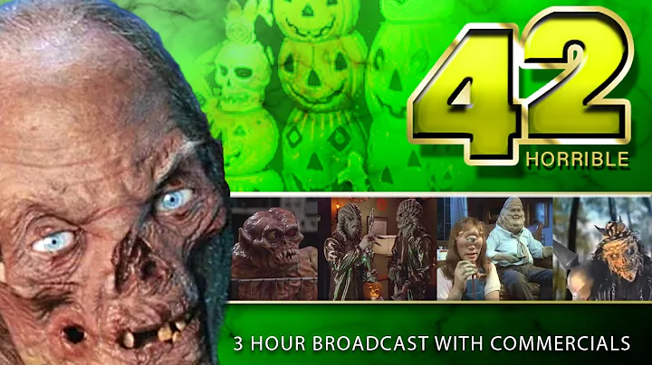 Ch. 42 Halloween Broadcast with Commercials 80s / 90s | Full Episodes With Commercials Retro Rewind