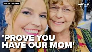 'PROVE YOU HAVE OUR MOM': Family issues new plea in Guthrie case