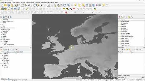 Raster processing tools: 