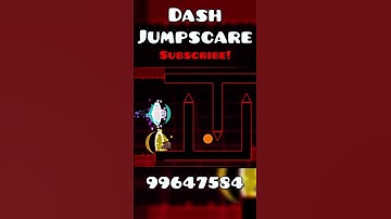 Dash Jumpscare in Geometry Dash 2.2 | #geometrydash #gd #gaming #wow #trending