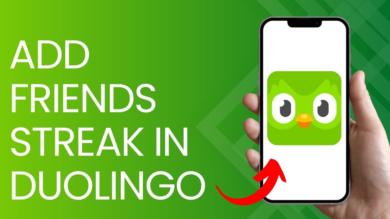 Как добавить серию друзей на Duolingo