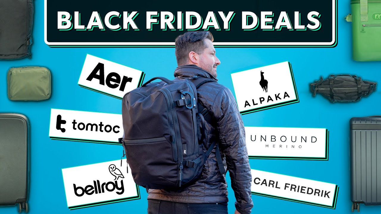 best black friday deals on travel backpacks Best Black Friday Deals from Our Favorite Travel Brands