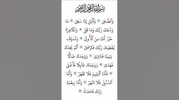 سورة الضحى #بصوت #الشيخ سعد الغامدي راحة نفسية لا توصف