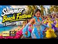 Beach Walk 4K 60FPS | Summer Beach Festival & Beach Life