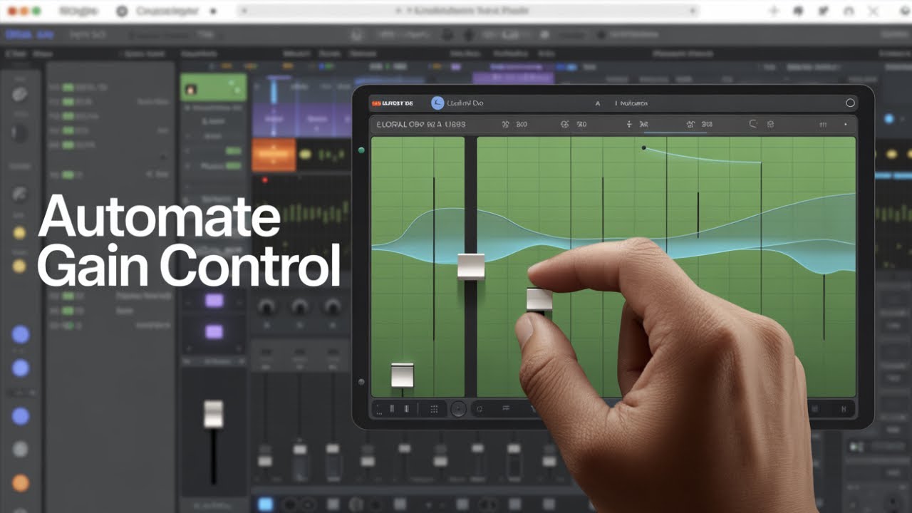 LOGIC PRO X Made EASY With Automating Gain Control! - YouTube