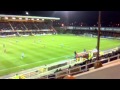 Charlton fans at the county ground swindon