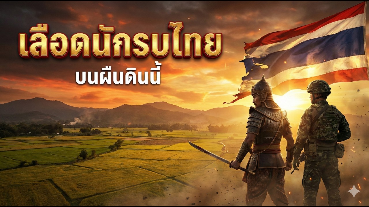 เลือดนักรบไทยบนผืนดินนี้[Official MV]