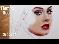 Dibujo de Adele set de 24 colores - Tiempo Real